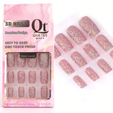 Quetee Beauty  3D Nails Premium Design Twenty Two